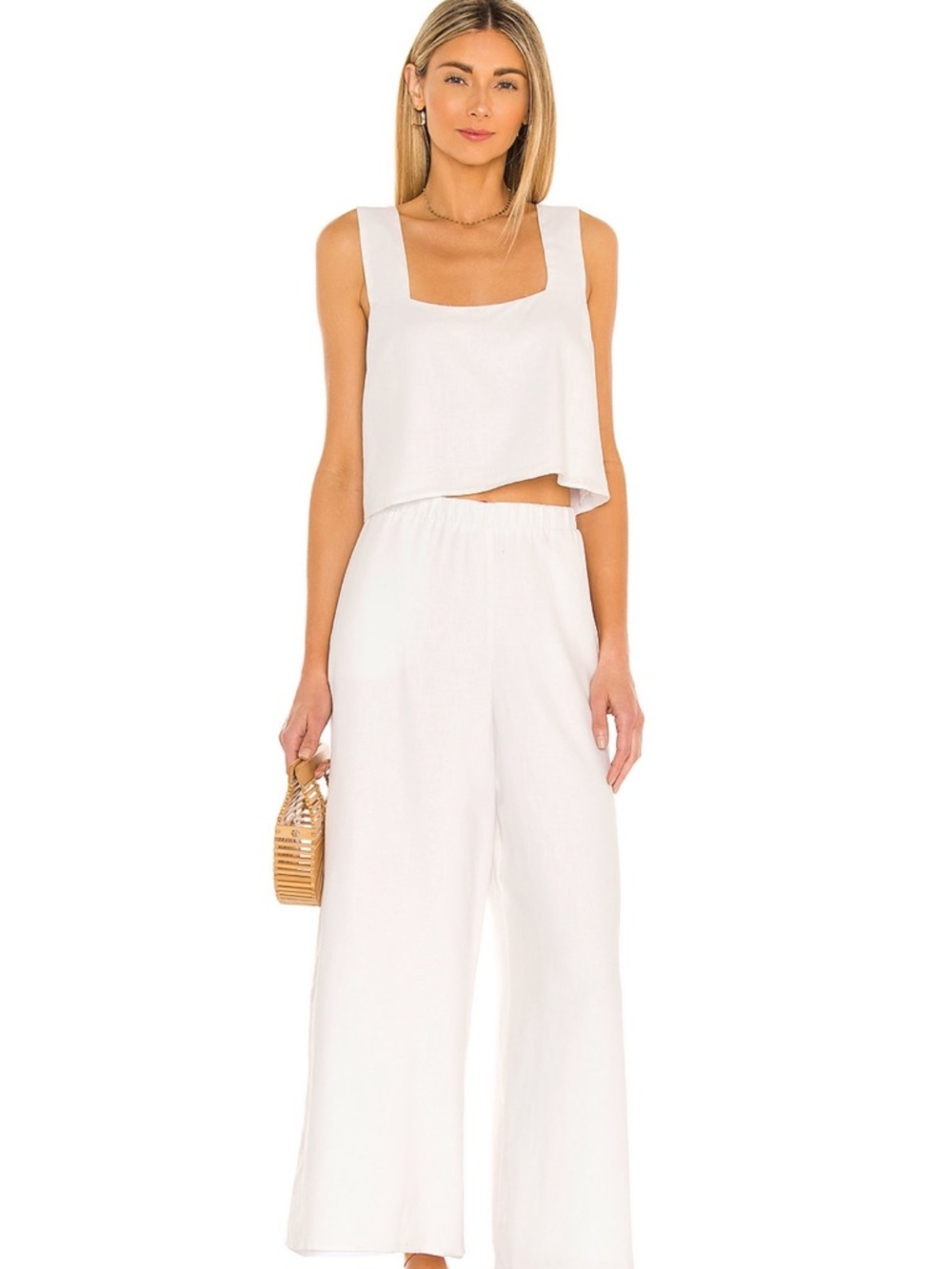 Pristine XL Show Me MUMU Kick Back linen PANTS like new